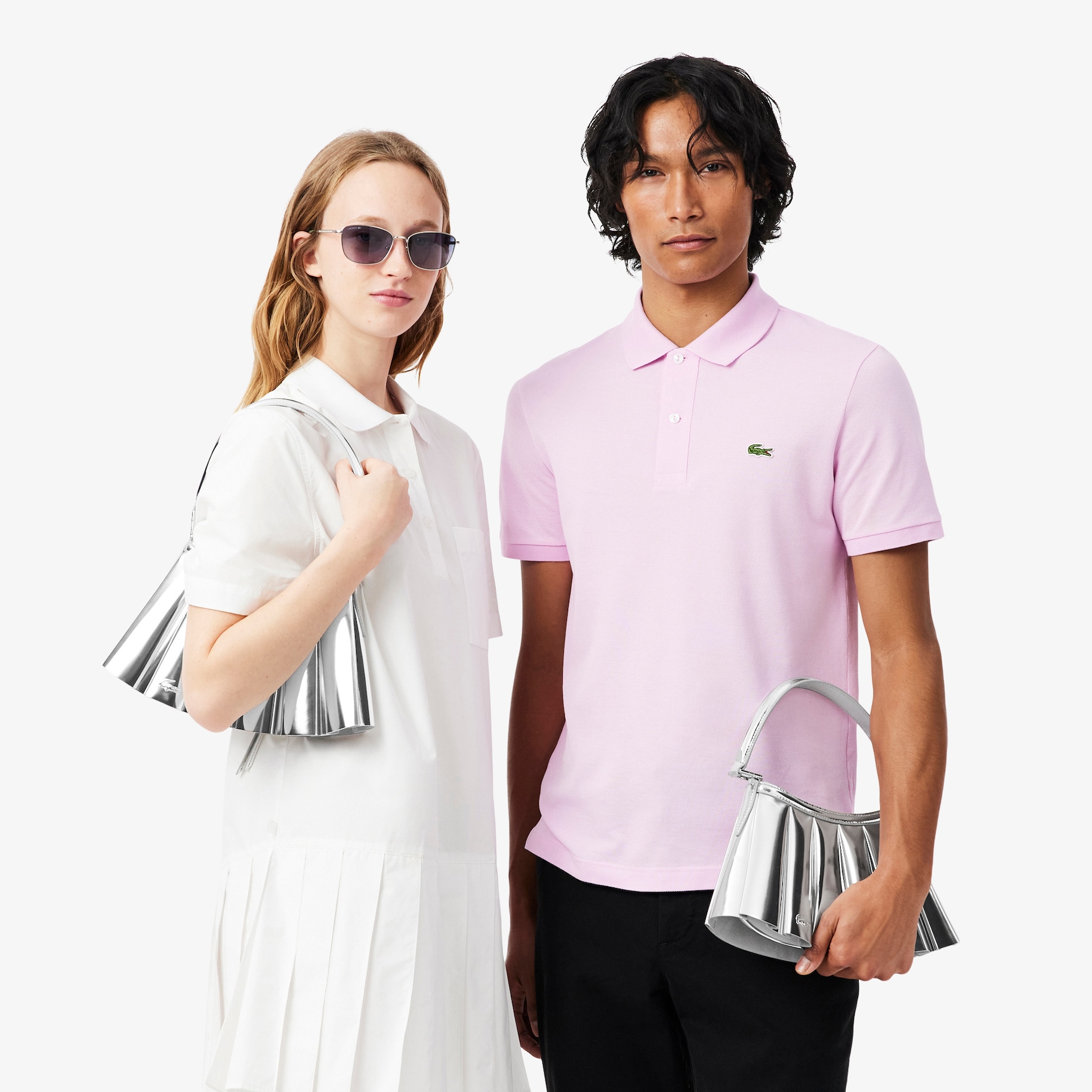 Small Mirror Lenglen Leather Bag image number 5