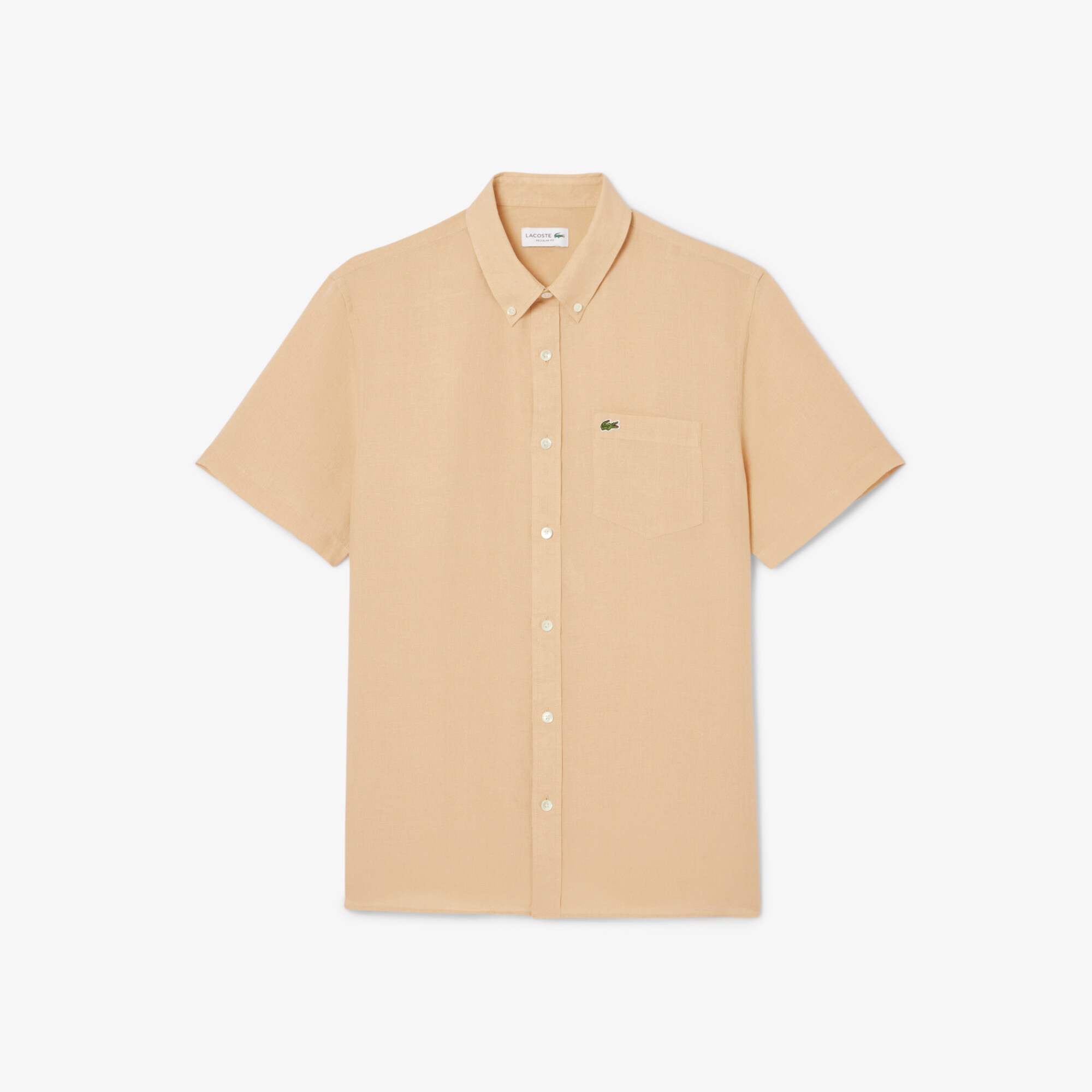 Short Sleeved Linen Shirt image number 3