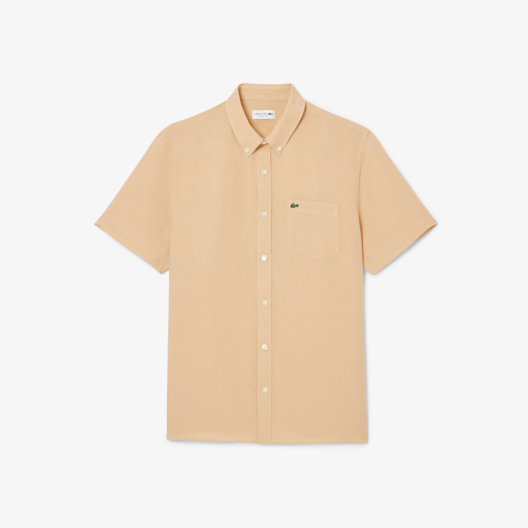 Short Sleeved Linen Shirt image number 3