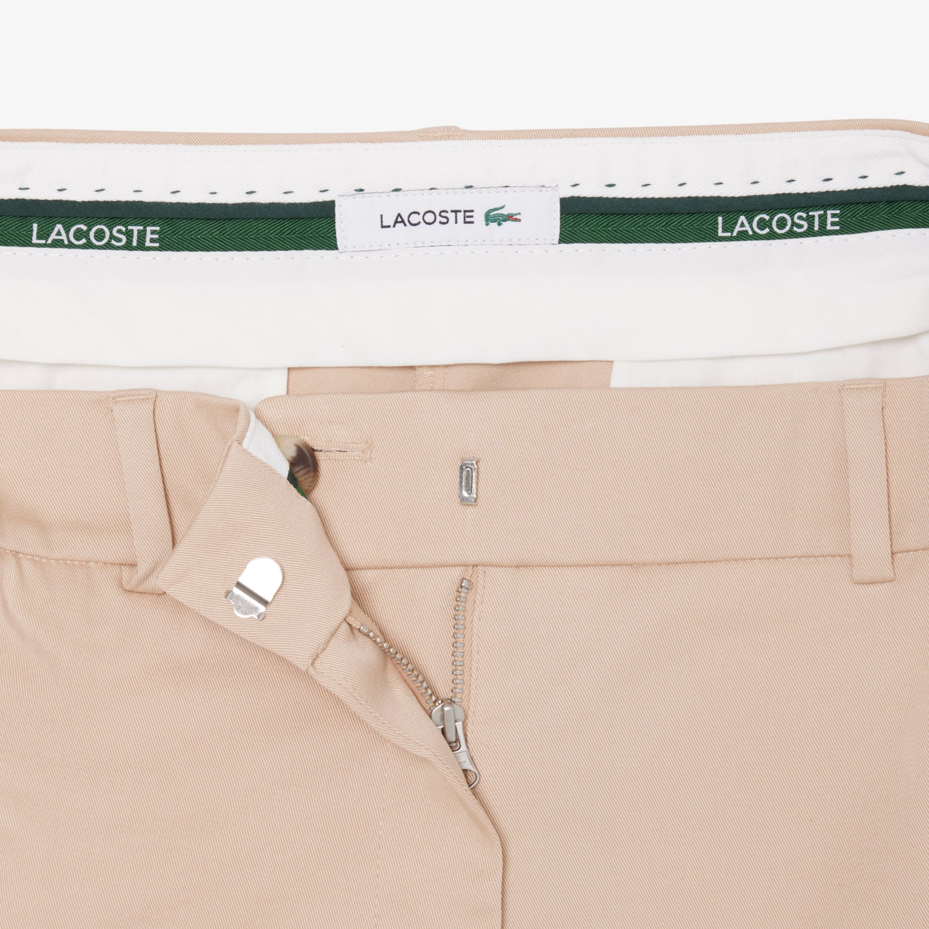 Straight Fit Cotton Gabardine Chino Pants image number 3