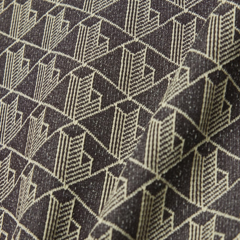 Slim Fit Monogram Jacquard Polo Shirt image number 6