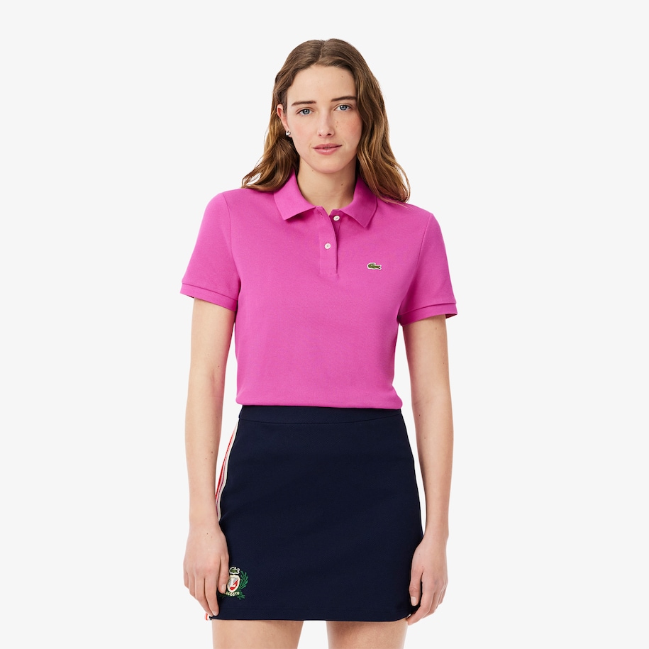 Women's Lacoste Regular Fit Soft Cotton Petit Piqué Polo Shirt image number 0