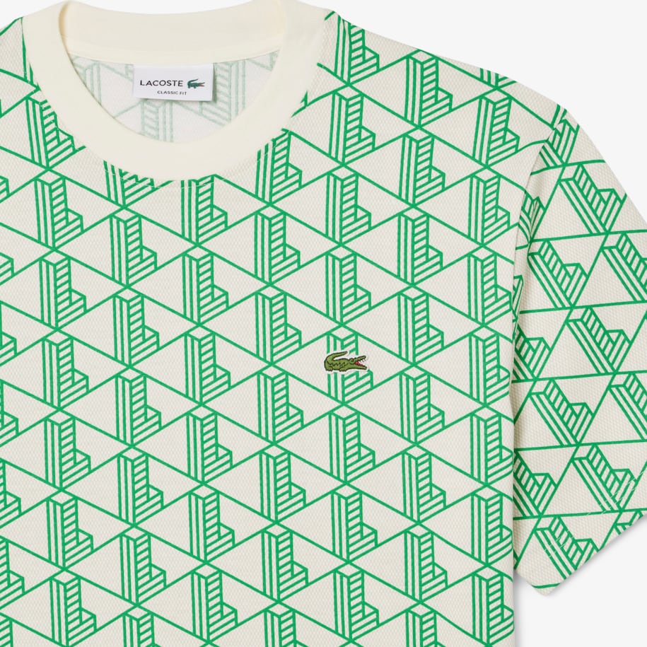 Cotton Jersey Monogram T-shirt image number 4