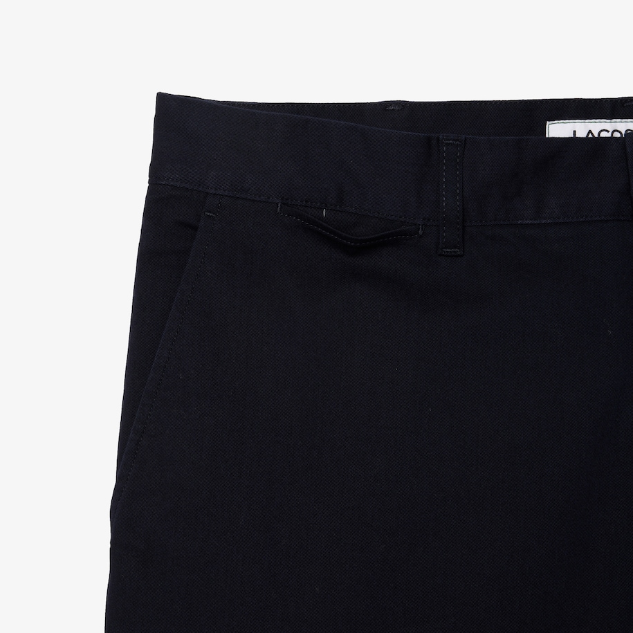 Slim Fit Stretch Cotton Chino Shorts image number 4