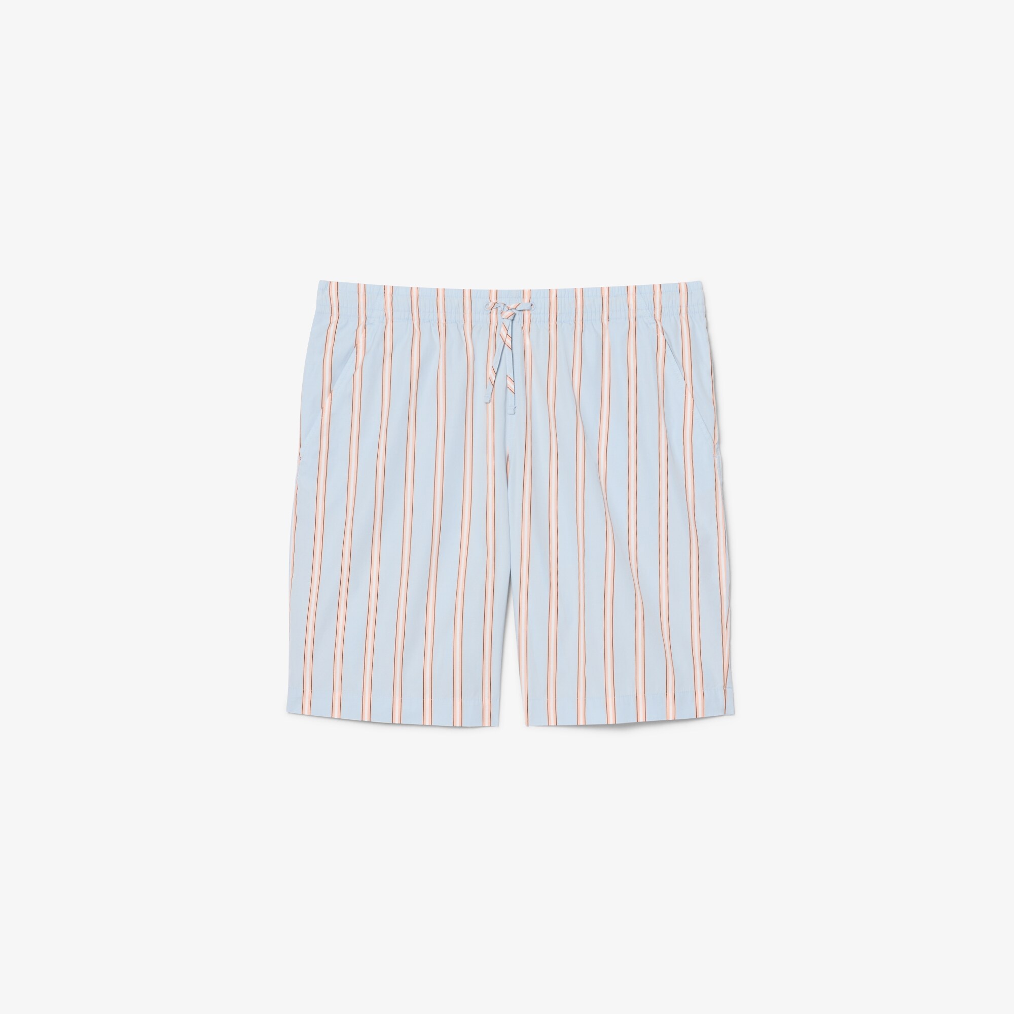 Striped Cotton Poplin Shorts image number 3
