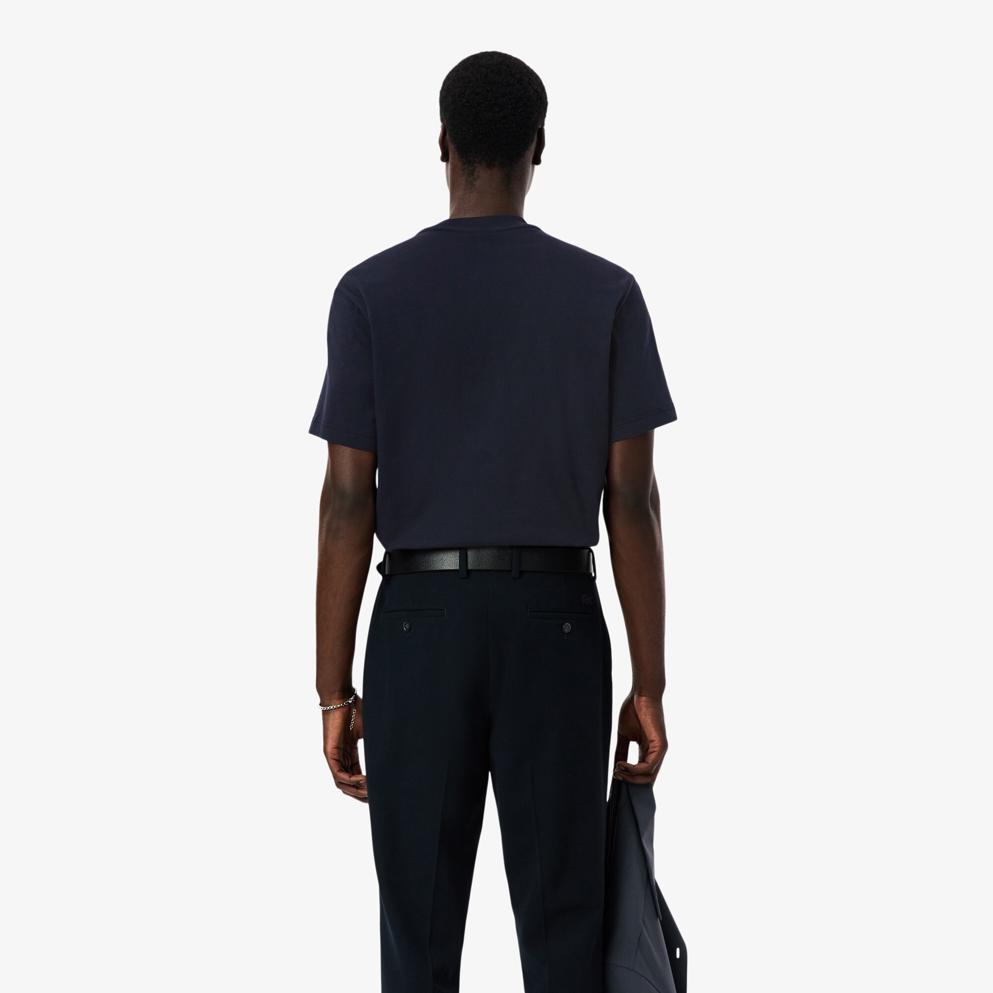 Colour-Block Cotton T-shirt image number 2