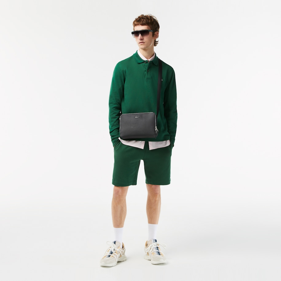 Chantaco Piqu&eacute; Leather Reporter Bag image number 1