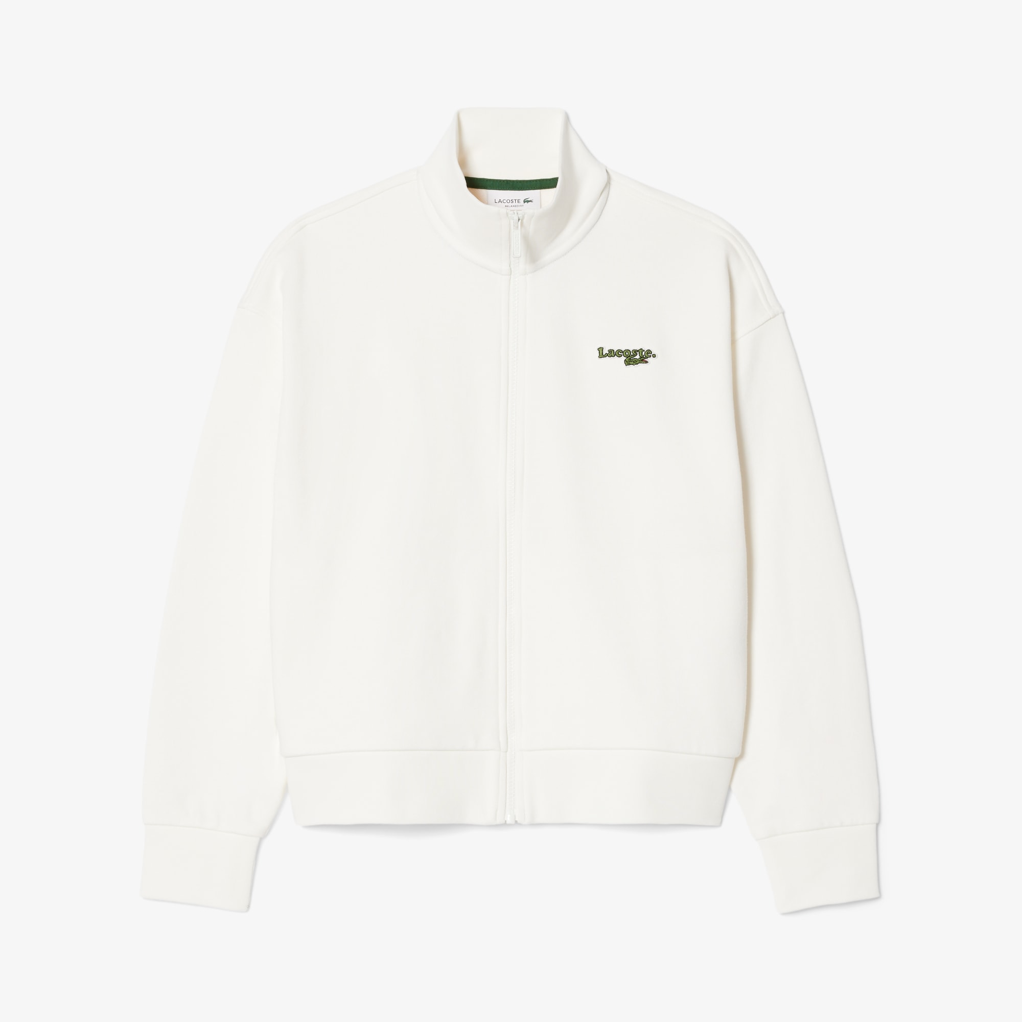 Relaxed Fit Zipped Badge Sweatshirt image number 3