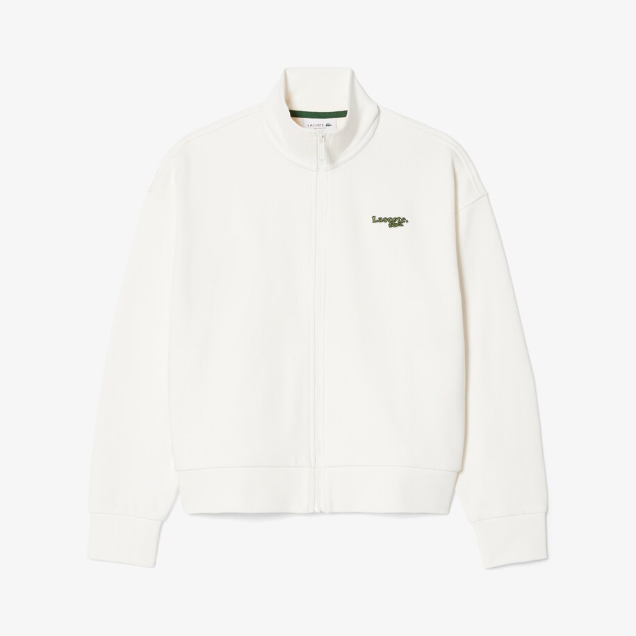 Relaxed Fit Zipped Badge Sweatshirt image number 3