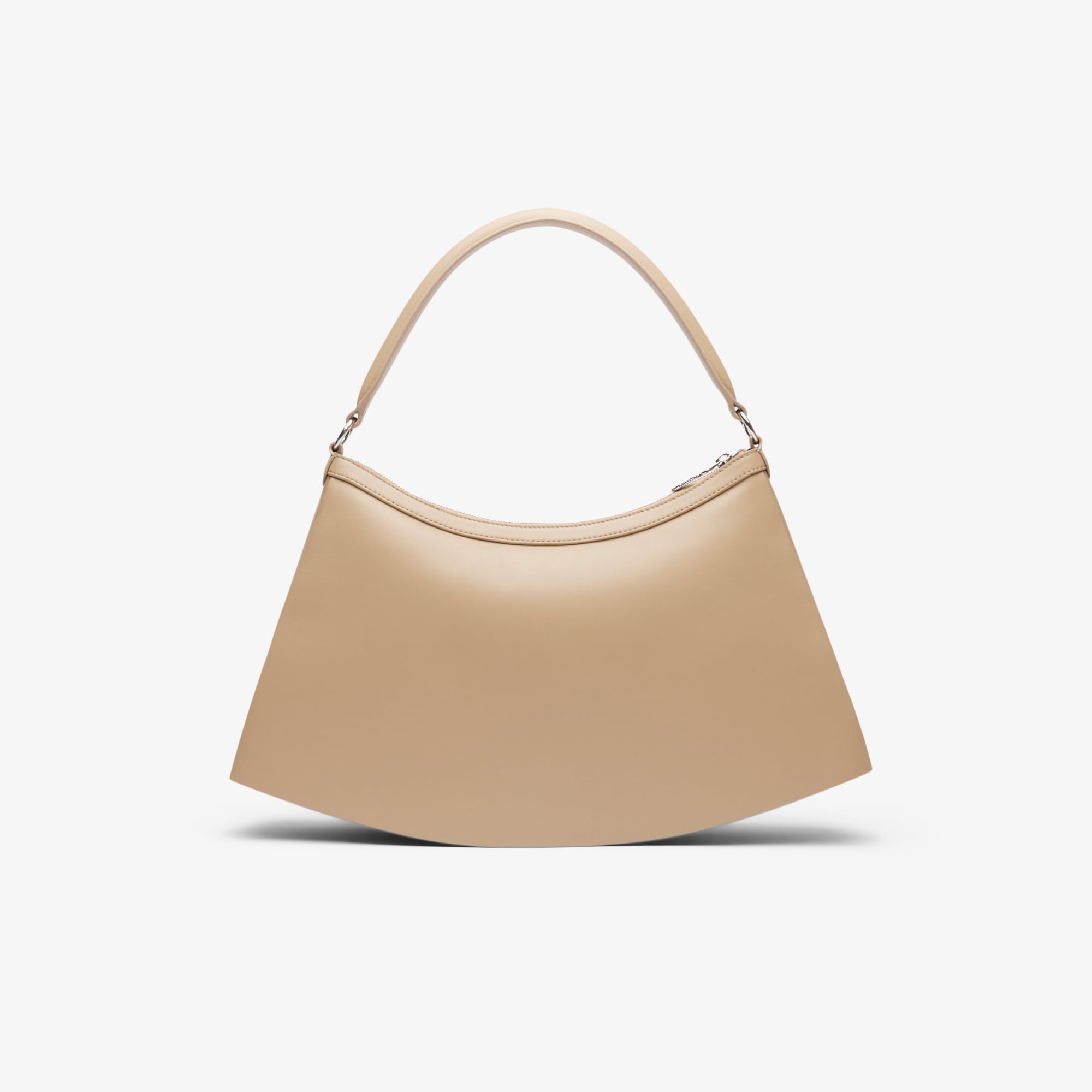 ★LACOSTE★ Women's Lenglen Large Tote Bag Beige NU5015D55GC Women's Large Lenglen Leather Bag - Bags - New In 2025 | Lacoste