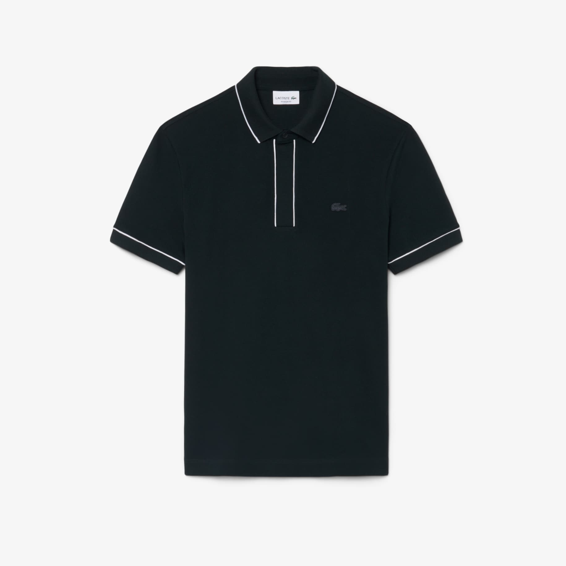 Regular Fit Paris Stretch Piqu&eacute; Polo Shirt image number 3