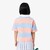 Oversized Striped Cotton Rugby Polo Shirt image number 2