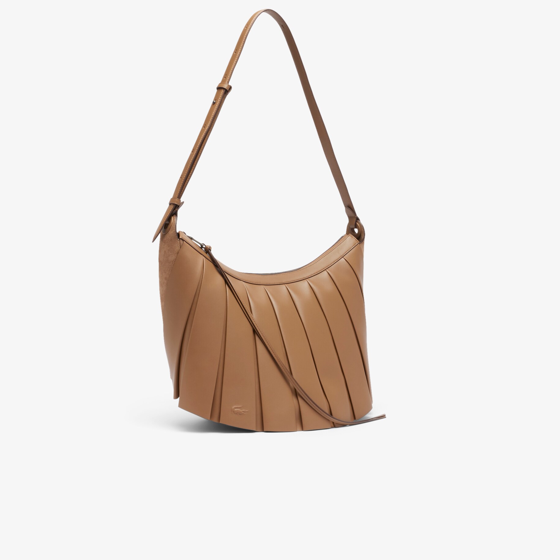 Runway Suede Leather Lenglen XL Hobo Bag image number 2