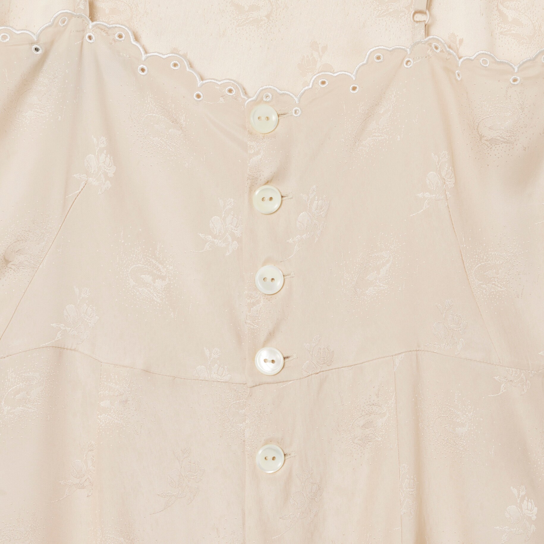 Runway Landscape Embroidery Tulle Dress image number 8