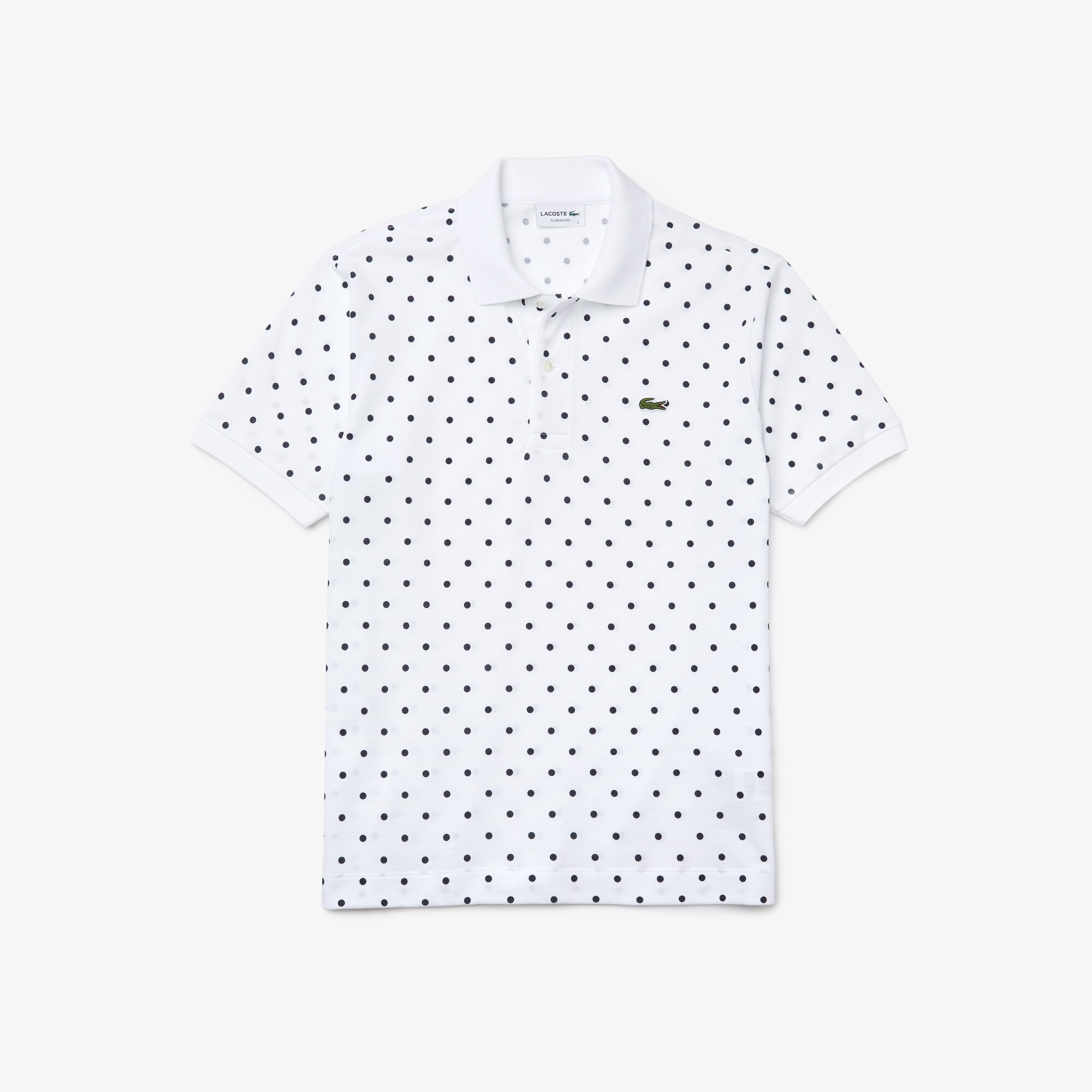 polka dot polo