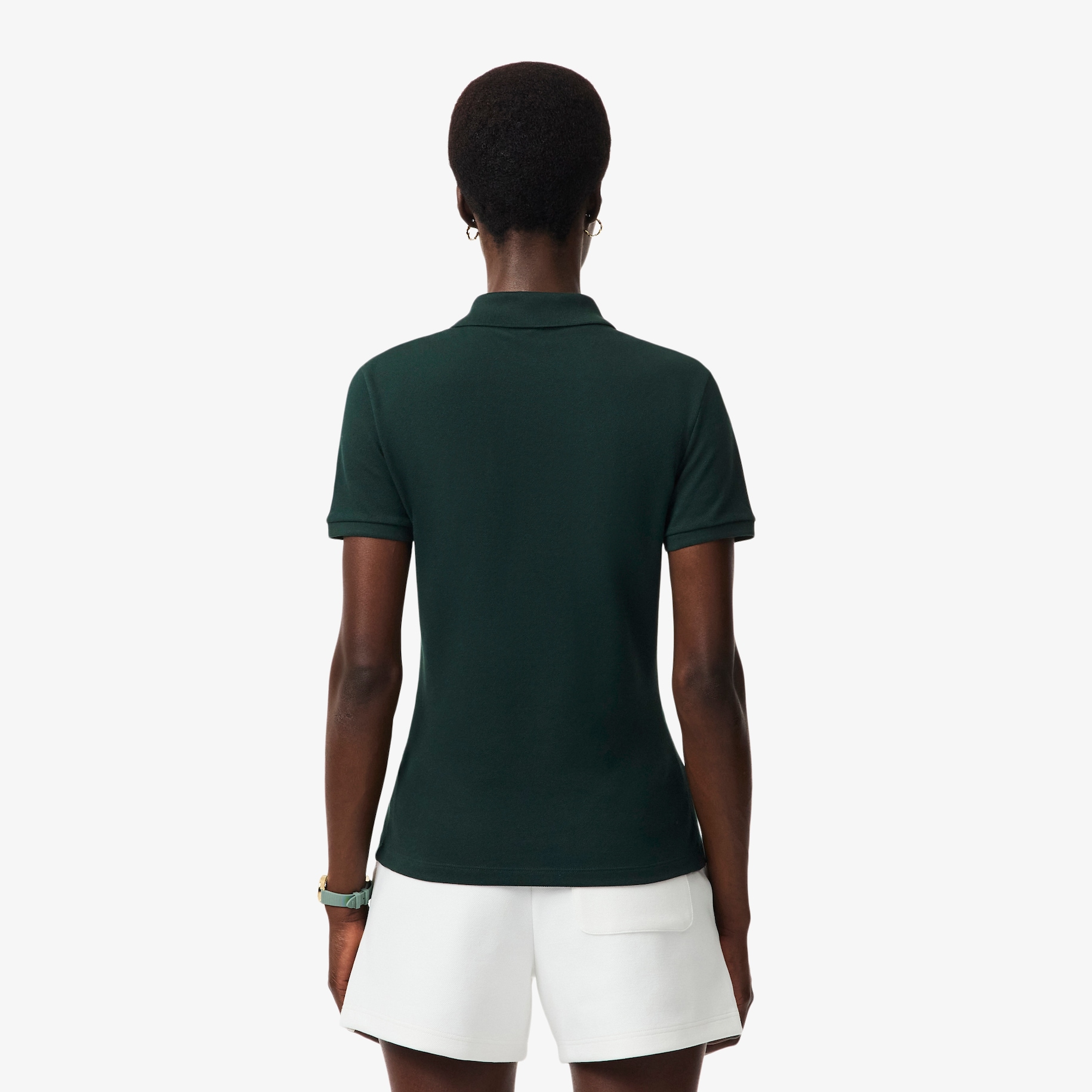 L.12.D Slim Fit Stretch Mini Piqu&eacute; Polo Shirt image number 2