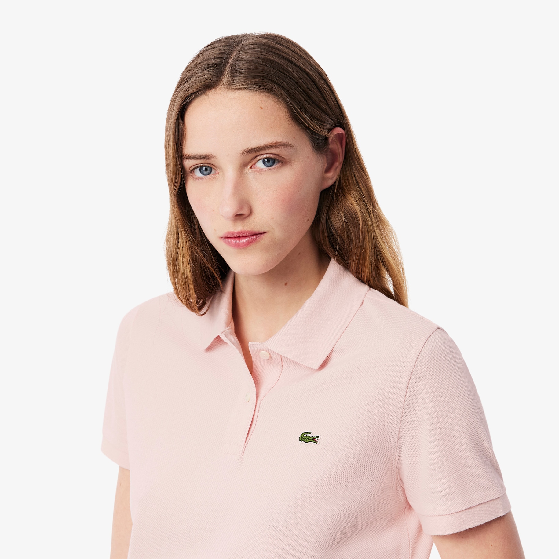 Women's Lacoste Regular Fit Soft Cotton Petit Piqué Polo Shirt image number 1