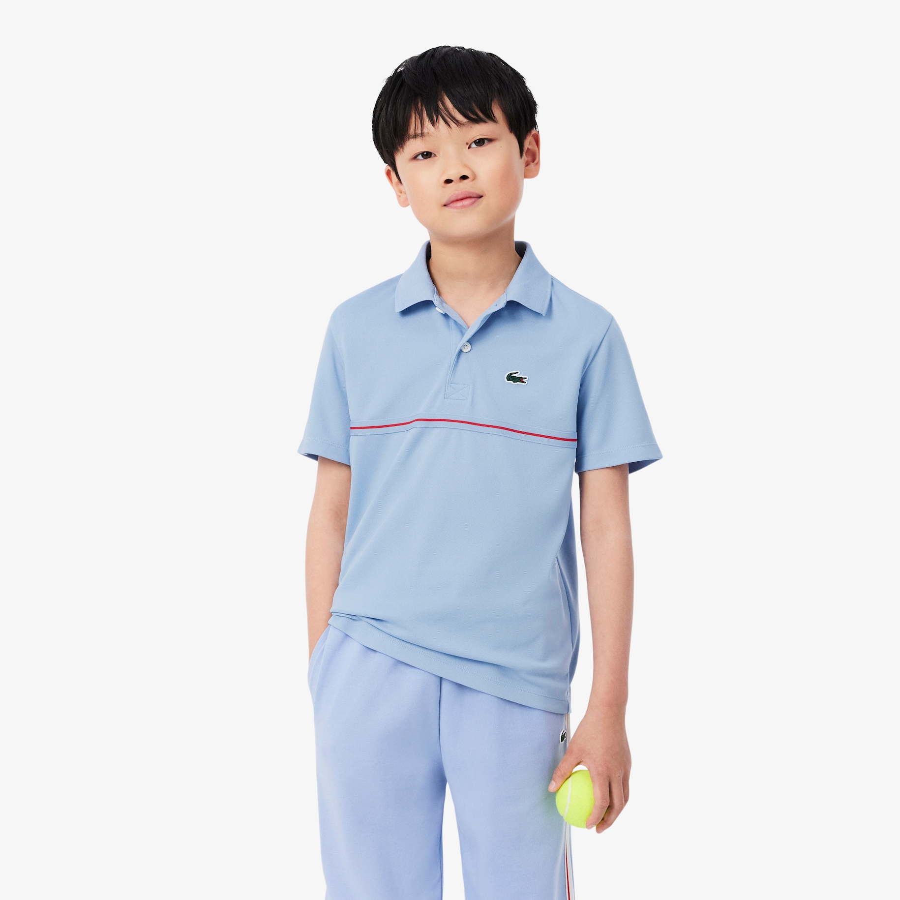 Ultra Dry Branded Stripe Piqu&eacute; Polo Shirt image number 0