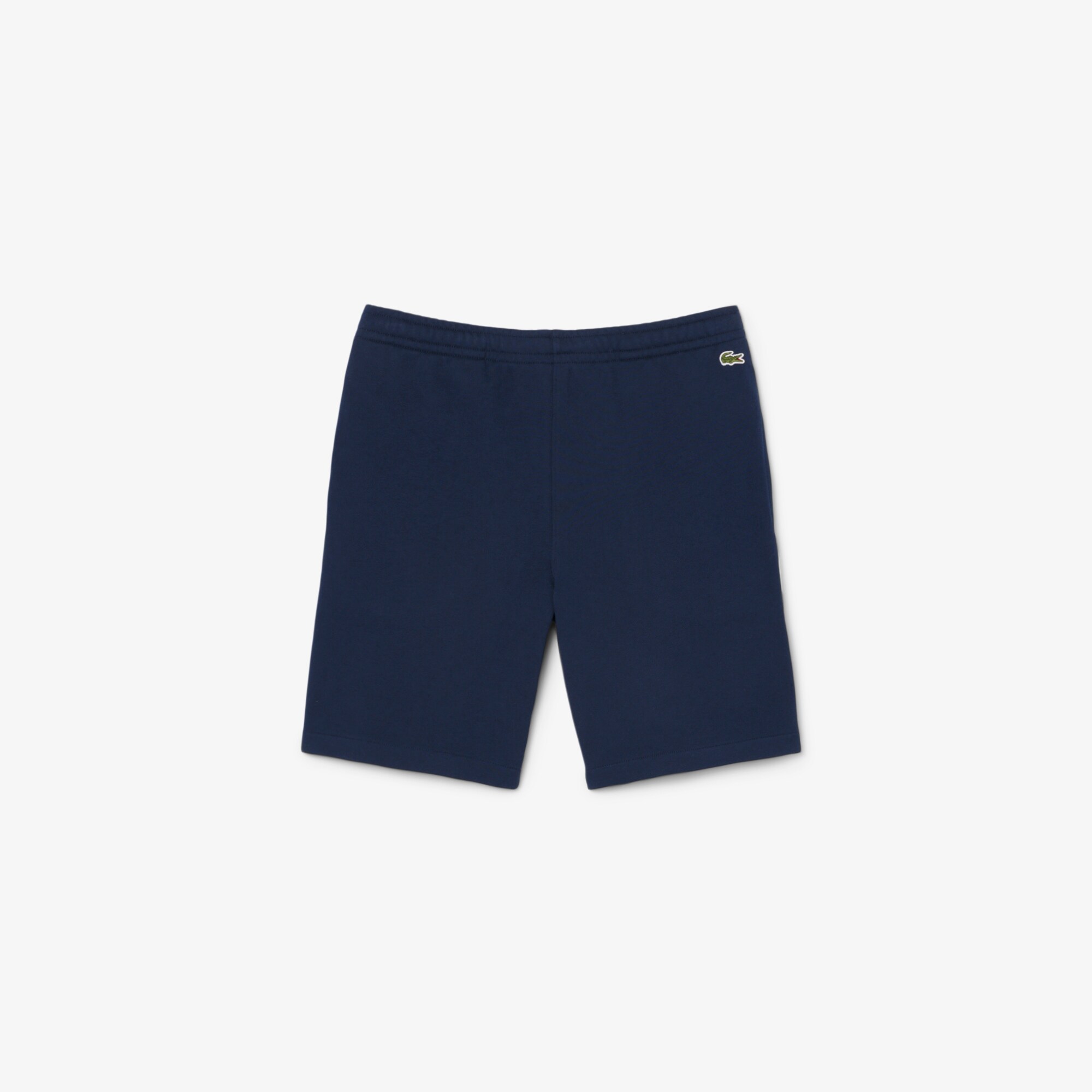 Logo Trim Cotton Fleece Shorts image number 3