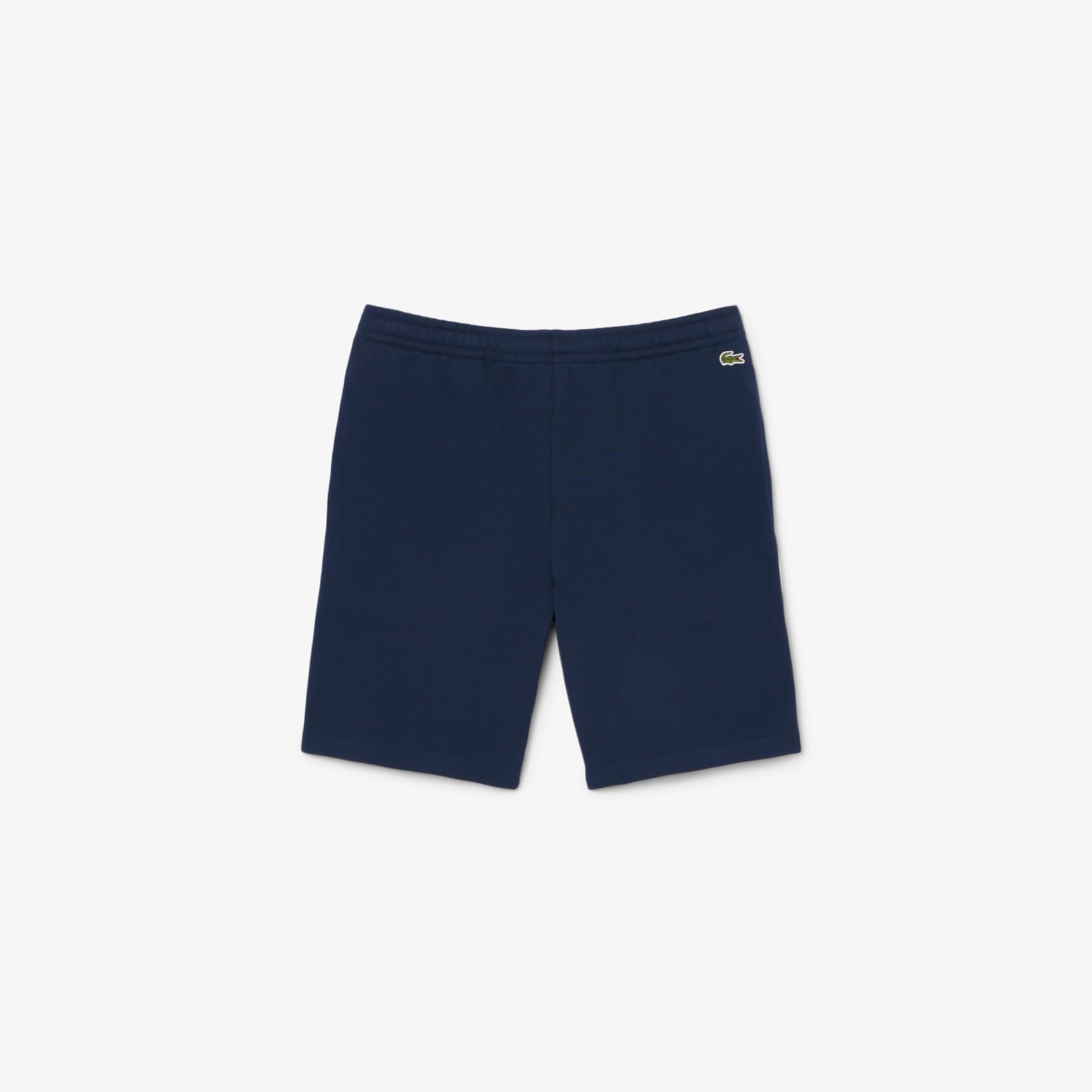 Logo Trim Cotton Fleece Shorts image number 3