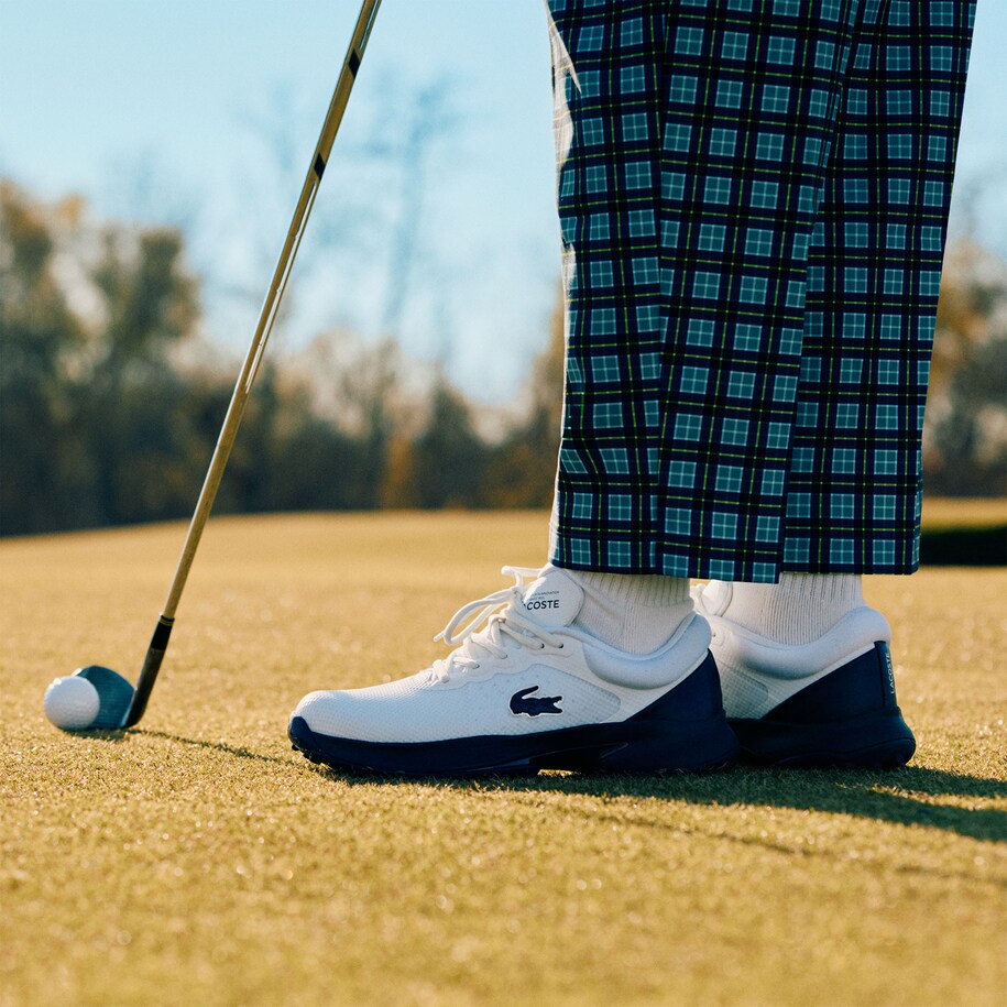 Men's Golf Point Golf Leather Shoes image number 7