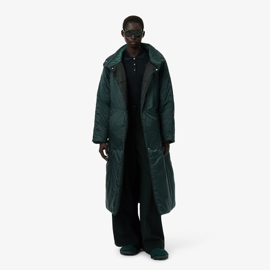 Runway Long Iridescent Puffed Jacket image number 0
