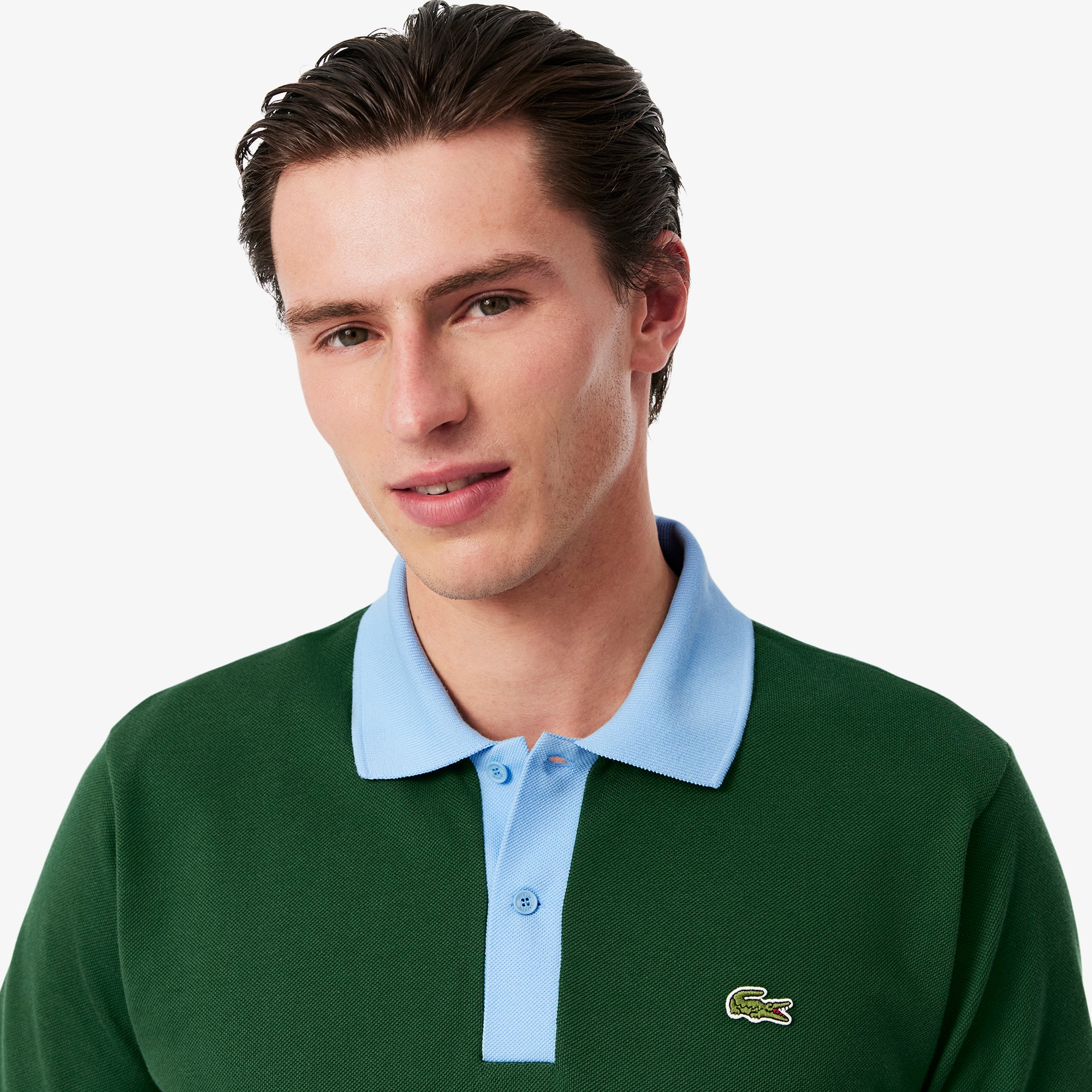 Classic Fit Contrast Collar L.12.12 Polo Shirt image number 1