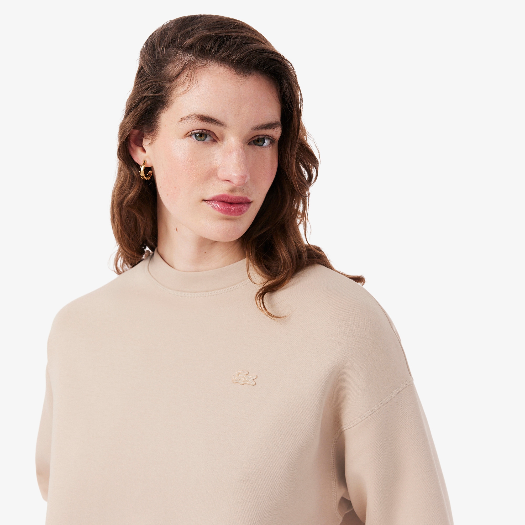 Oversized Double Face Jersey Sweatshirt image number 1