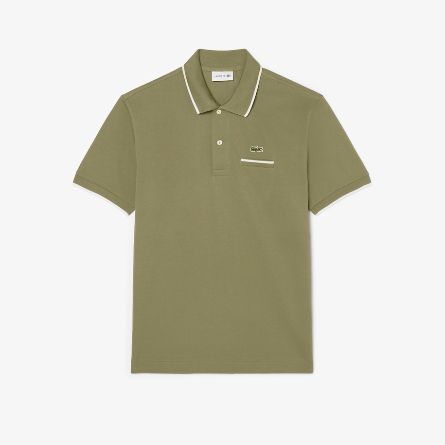 Classic Fit Pocket Accent L.12.12 Polo Shirt image number 3