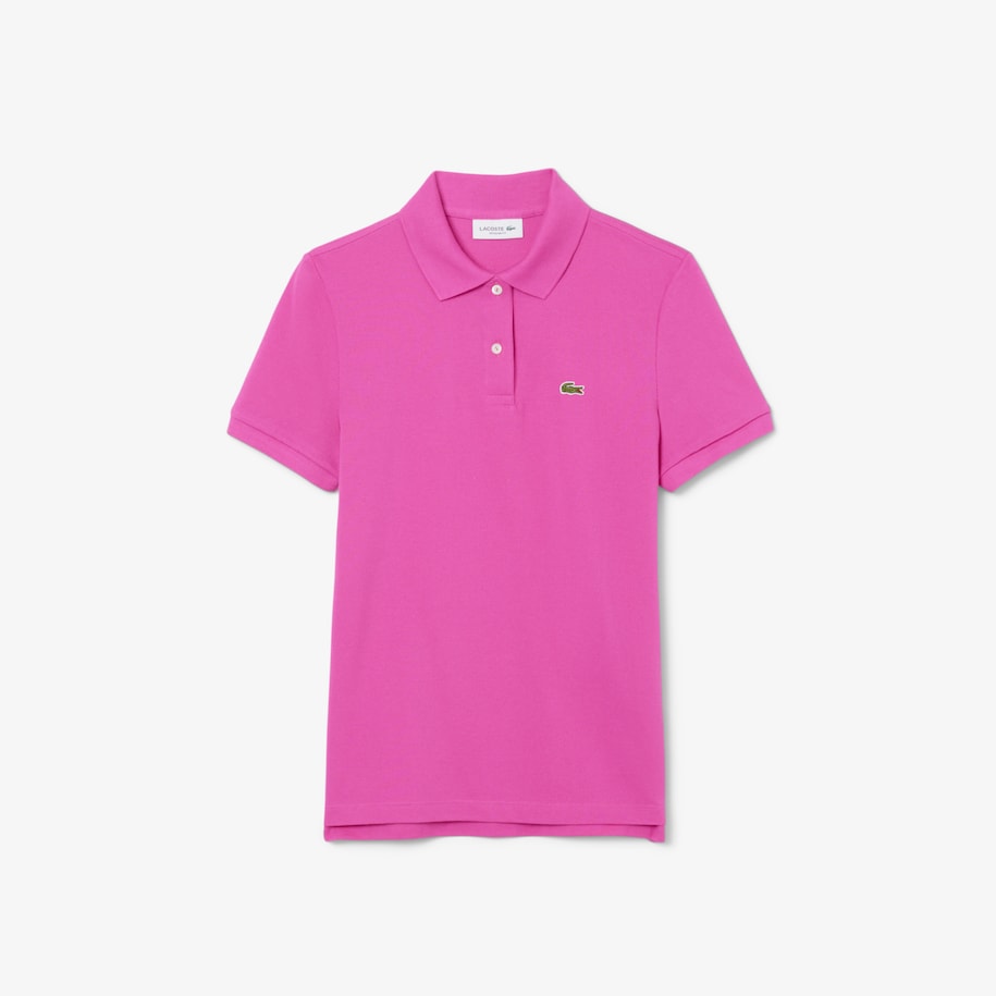 Women's Lacoste Regular Fit Soft Cotton Petit Piqué Polo Shirt image number 3