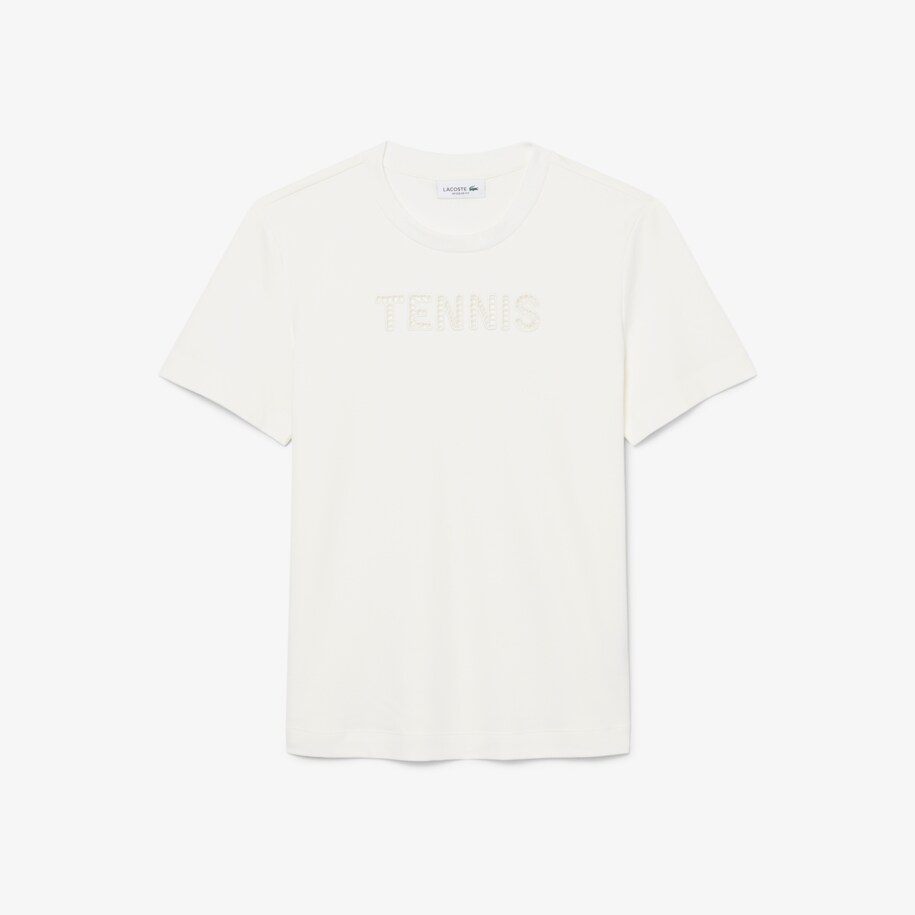 Tennis Embroidery T-shirt image number 3