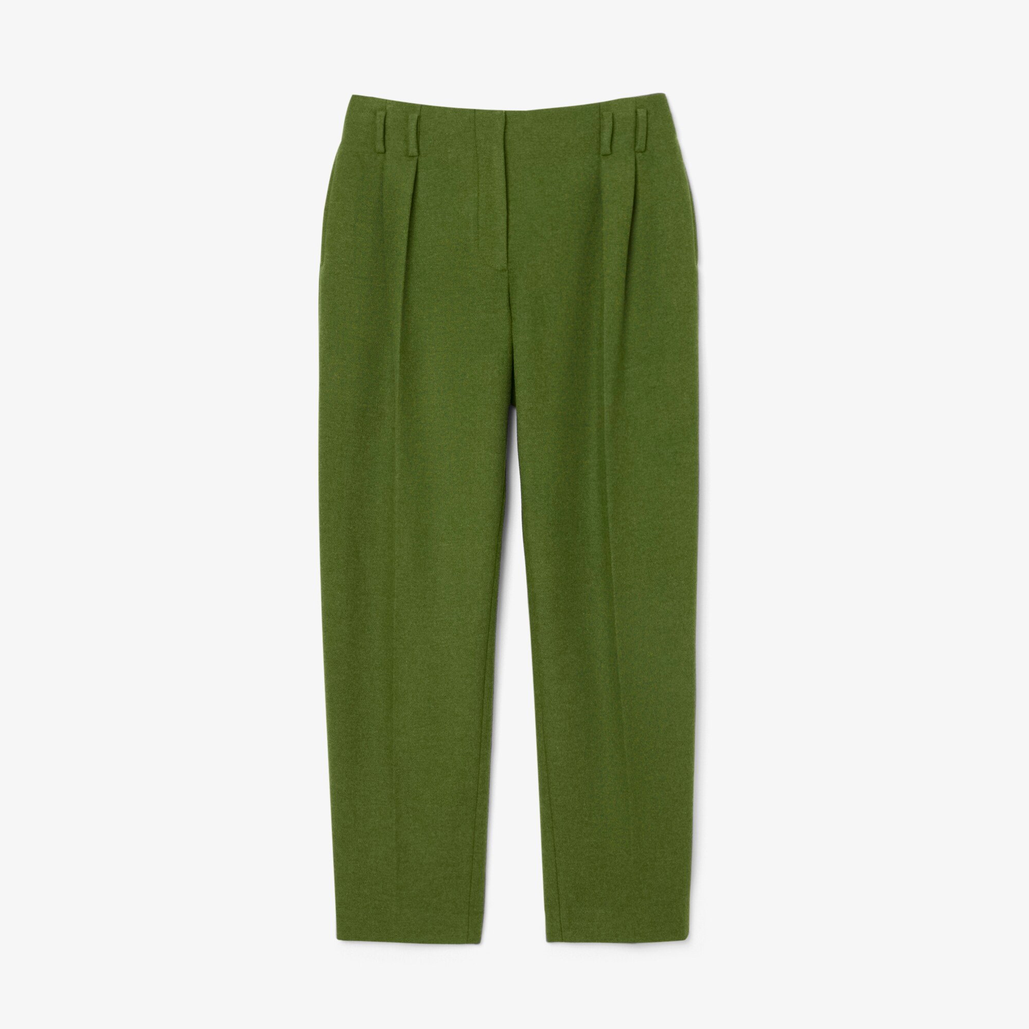 Runway Straight Fit Slub Wool Tailored Pants image number 3