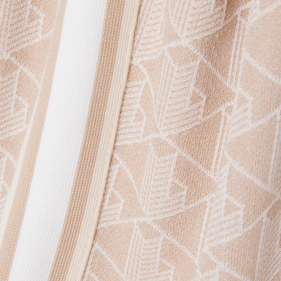 Slim Fit Monogram Jacquard Polo Shirt image number 5