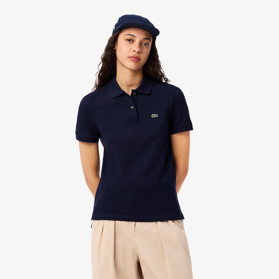 Women's Lacoste Regular Fit Soft Cotton Petit Piqué Polo Shirt image number 0