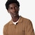 Classic Fit Cable Knit Cotton Polo Shirt image number 1