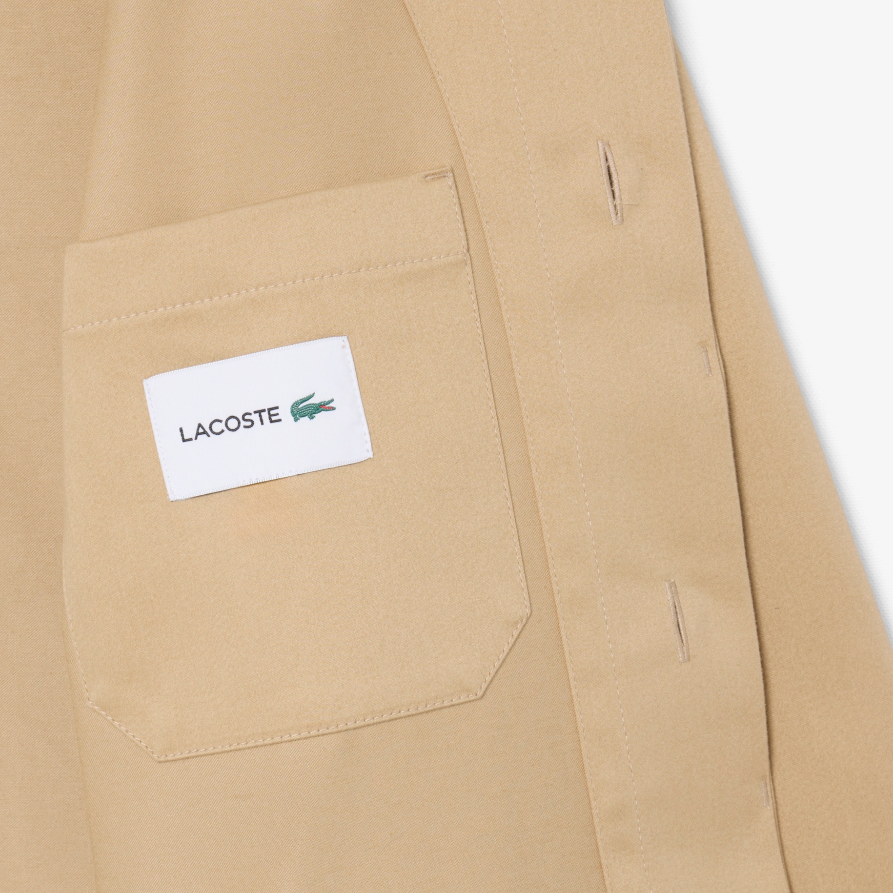 Cotton Twill Overshirt image number 7