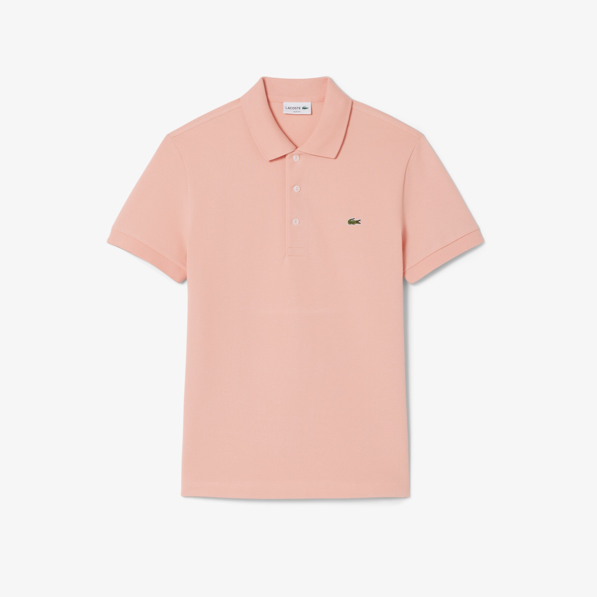 Slim Fit Stretch Piqu&eacute; Polo Shirt image number 3