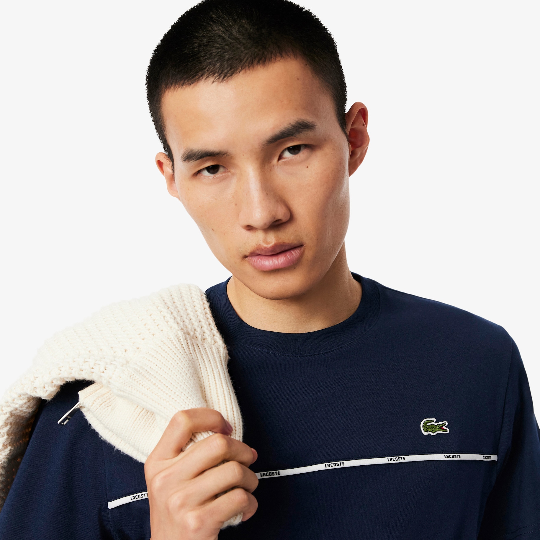 Regular Fit Lacoste Trim T-Shirt image number 1