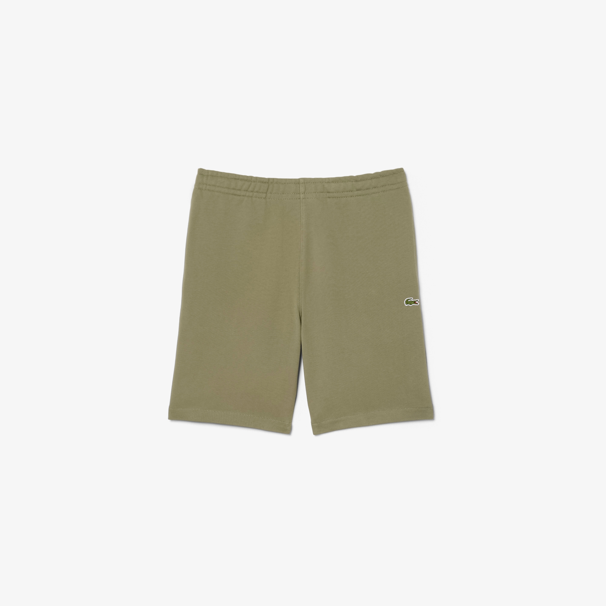 Regular Fit Logo Stripe Fleece Shorts image number 3