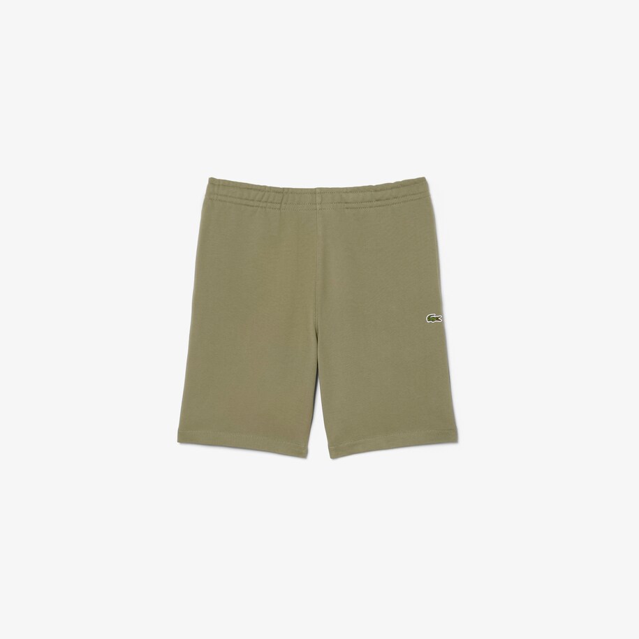 Regular Fit Logo Stripe Fleece Shorts image number 3