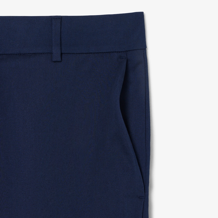 Straight Fit Cotton Gabardine Chino Pants image number 4