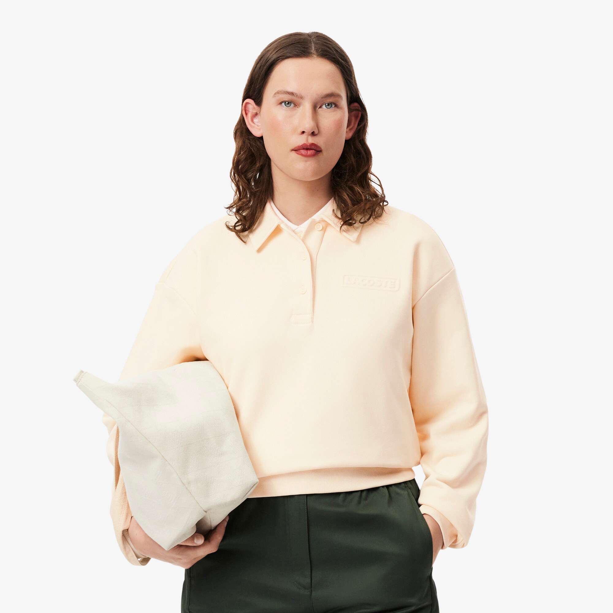 Polo Collar Sweatshirt image number 6