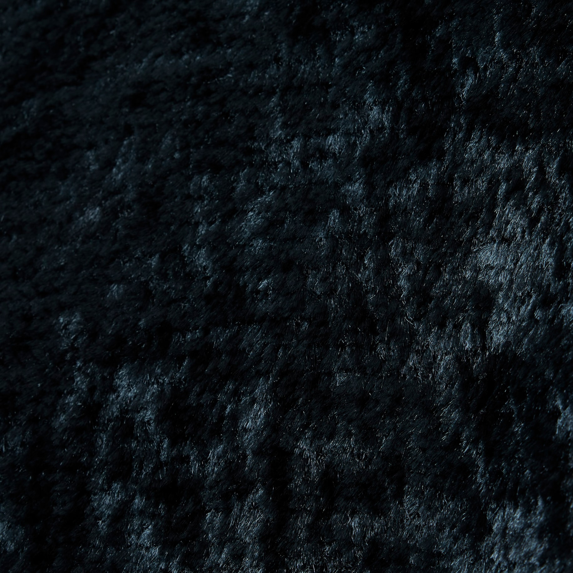 Runway Polo Collar Velour Sweater image number 8