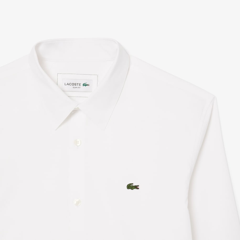 Slim Fit Stretch Poplin Shirt image number 4