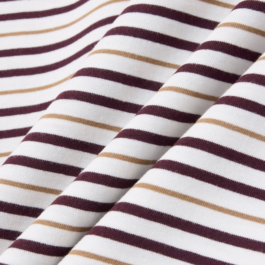 Striped Cotton T-shirt image number 5