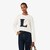 Embroidered Intarsia Cable Knit Sweater image number 0