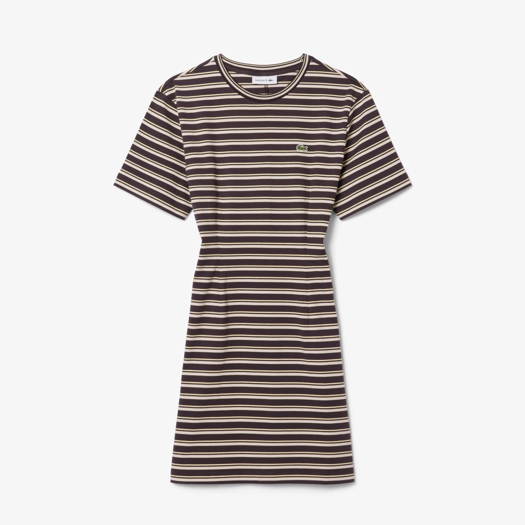 Striped Cotton T-shirt Dress image number 3