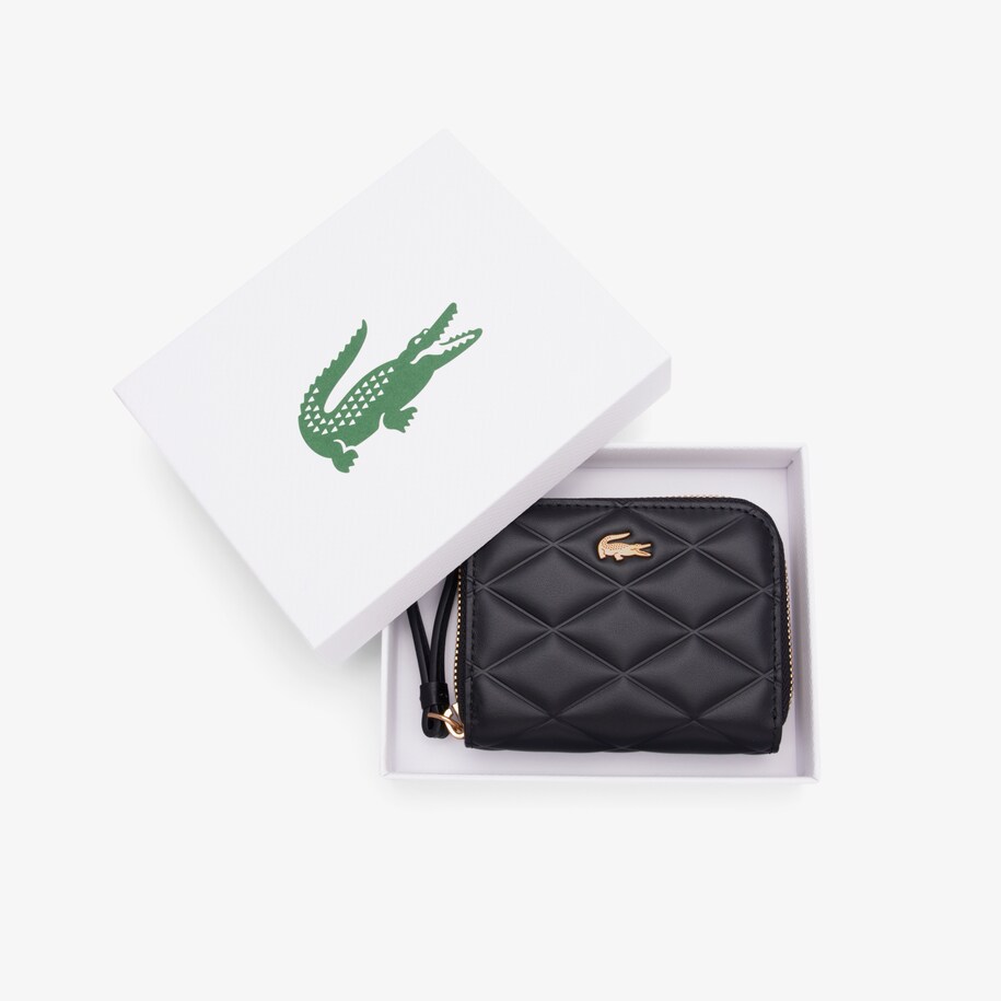 Small Crocodelle Leather Coin Purse image number 3