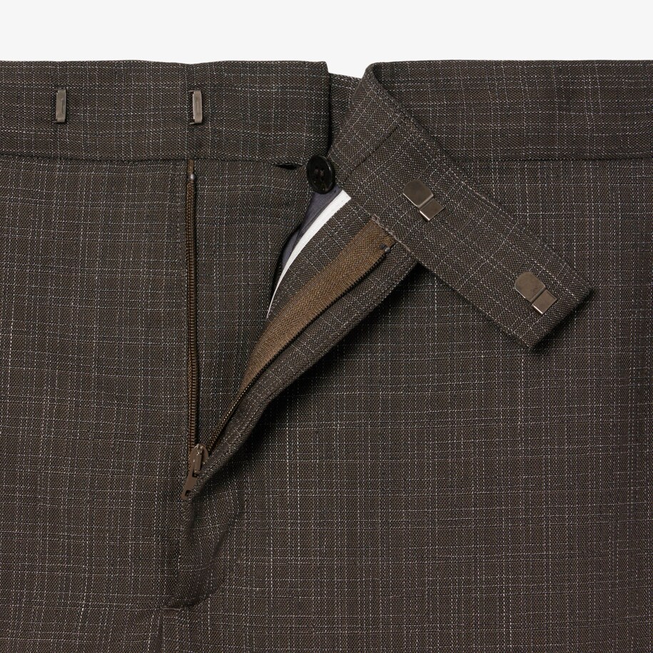 Runway Straight Fit Tailored Wool Pants image number 6