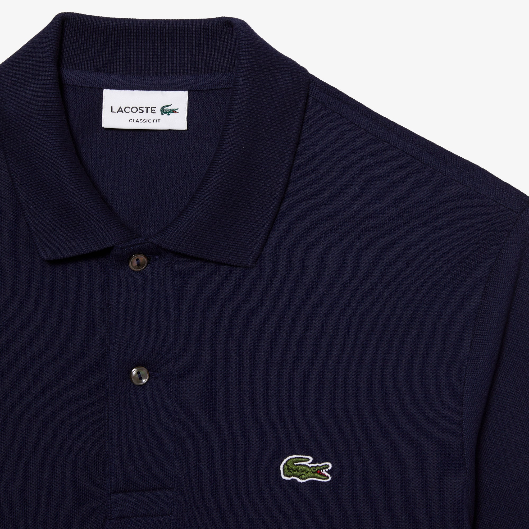 Classic Fit Long Sleeved L.12.12 Polo Shirt image number 5